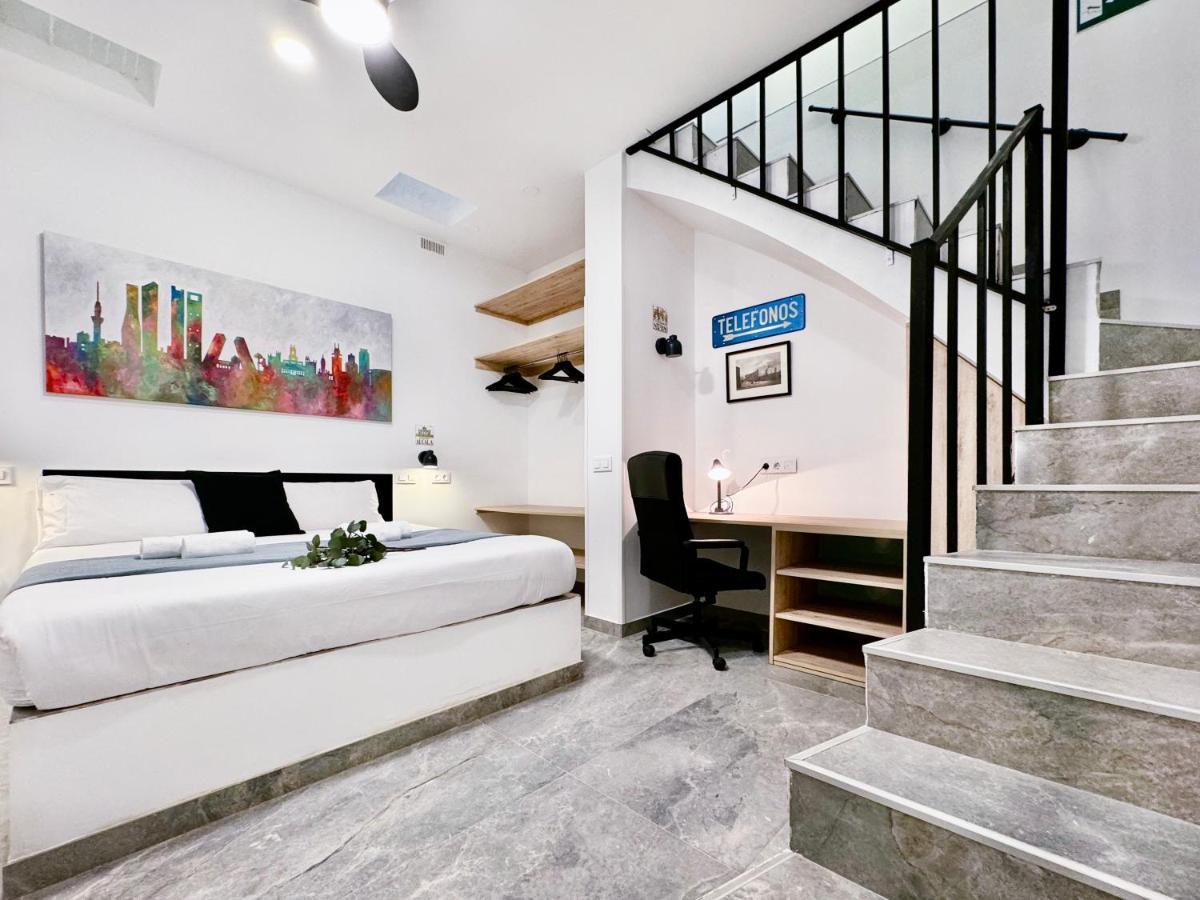 Ferienwohnung Charming Madrid Principe Pio Exterior foto